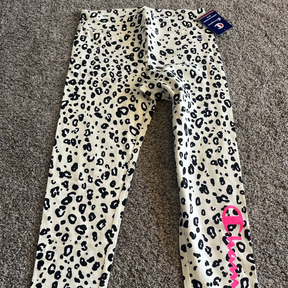 Champion Girls Leggings Size Large NWT